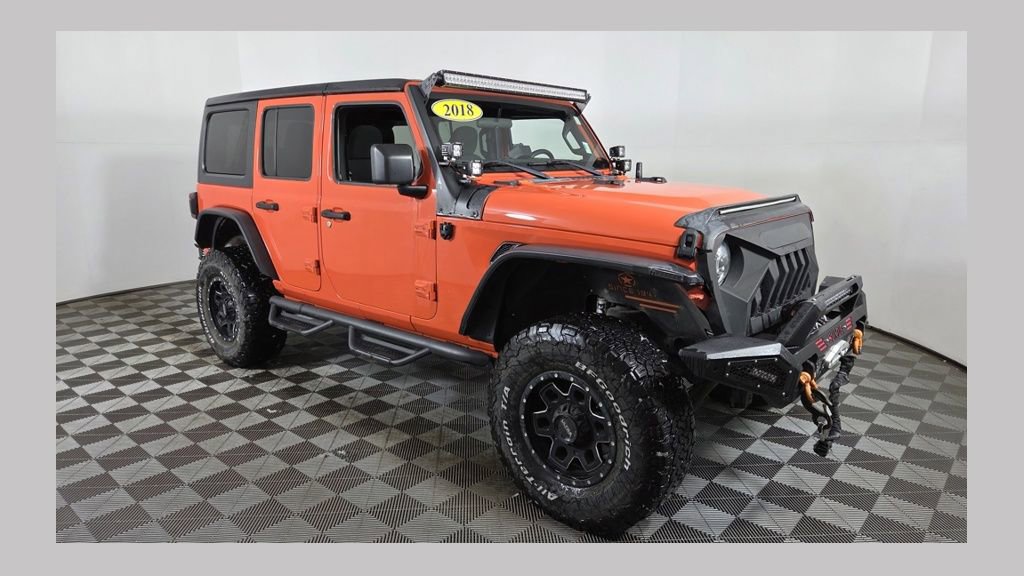Used 2018 Jeep Wrangler Unlimited Sport S image 1