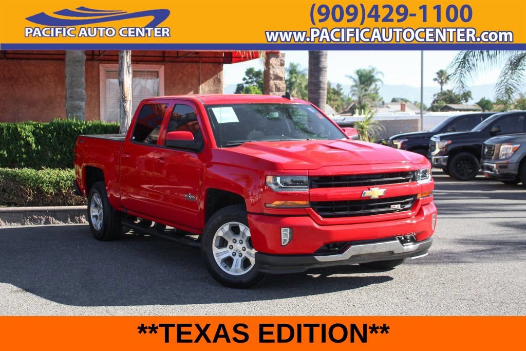 Used 2018 Chevrolet Silverado 1500 LT w/ Texas Edition AWD/4WD image 1