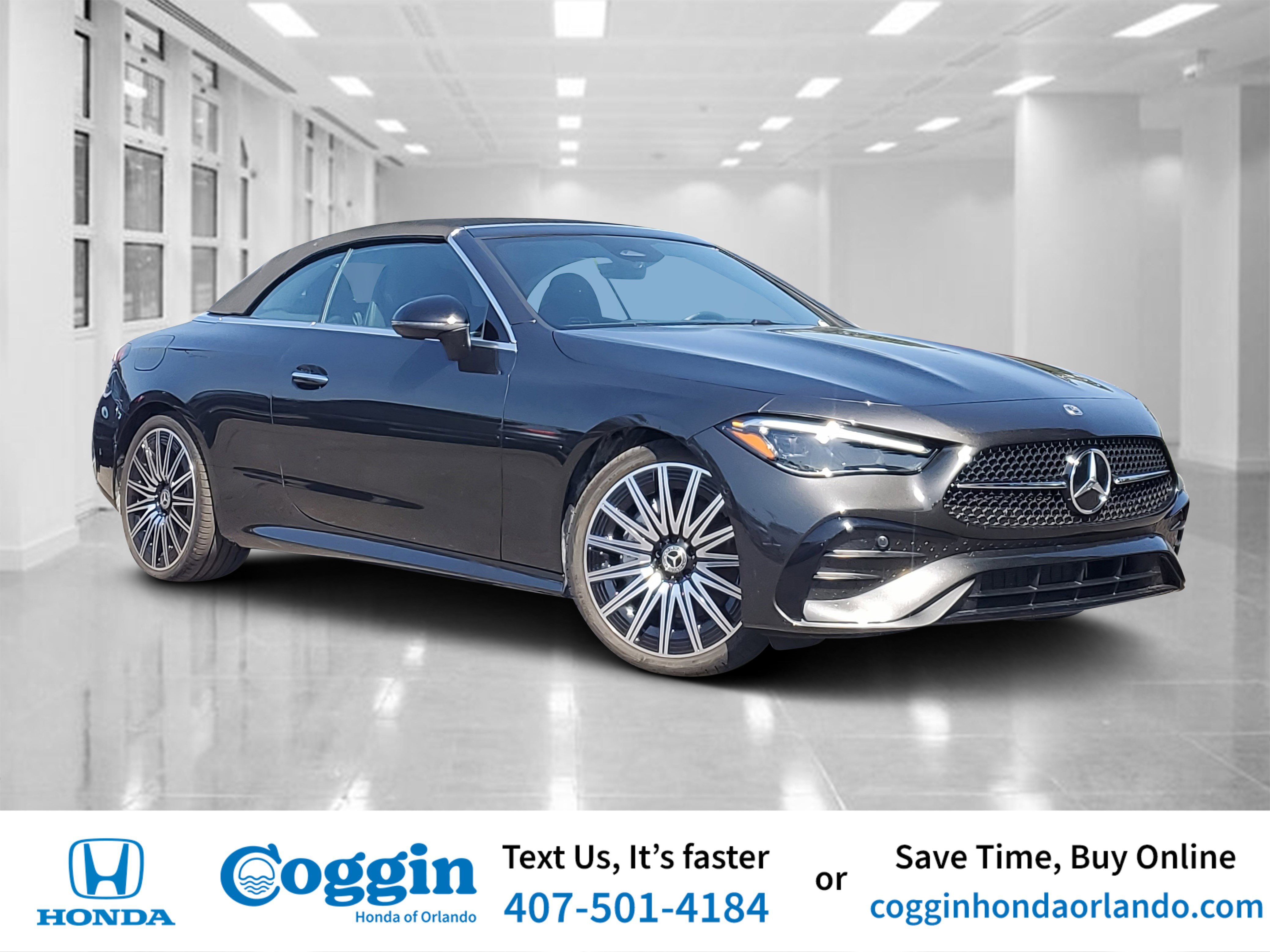 Used 2024 Mercedes-Benz CLE 300 4MATIC Cabriolet w/ Night Package