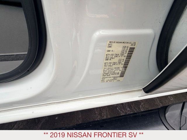Used 2019 Nissan Frontier SV w/ Value Truck Package image 22