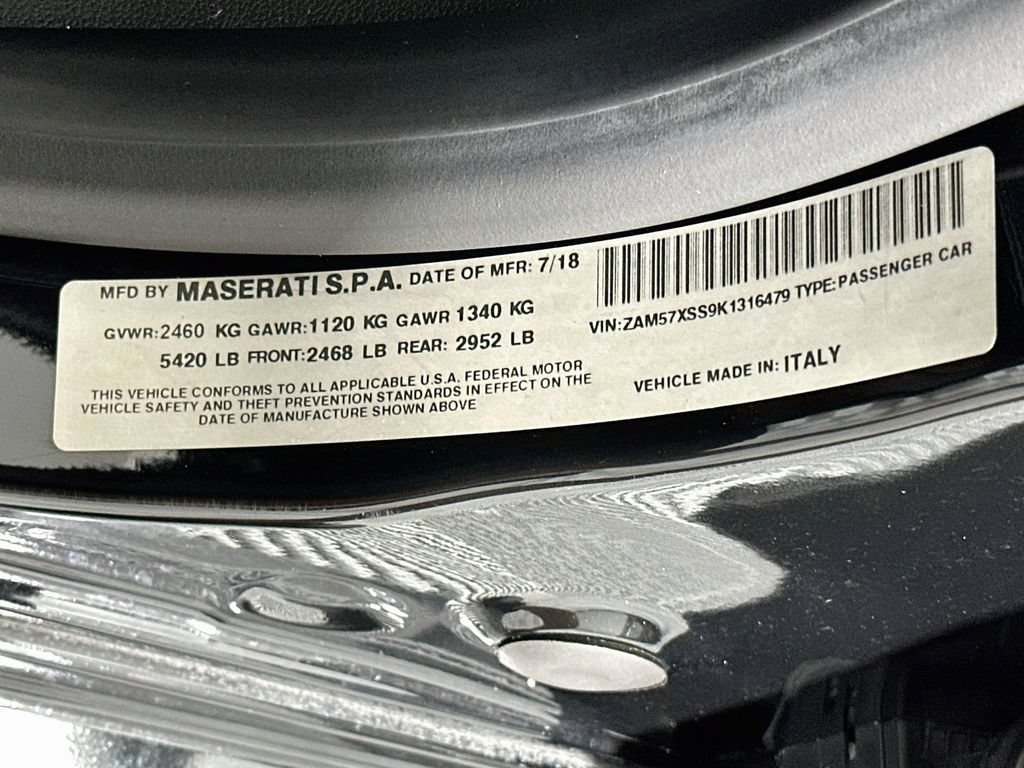 Used 2019 Maserati Ghibli GranSport RWD image 35