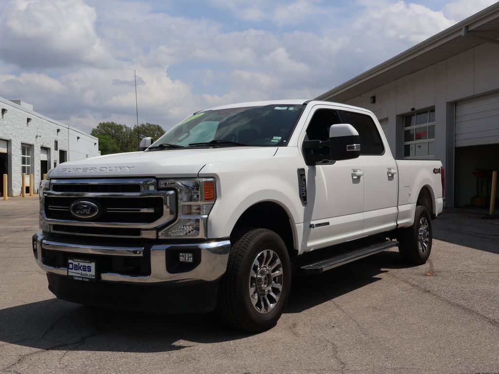 Used 2021 Ford F250 Lariat w/ Lariat Value Package AWD/4WD image 4