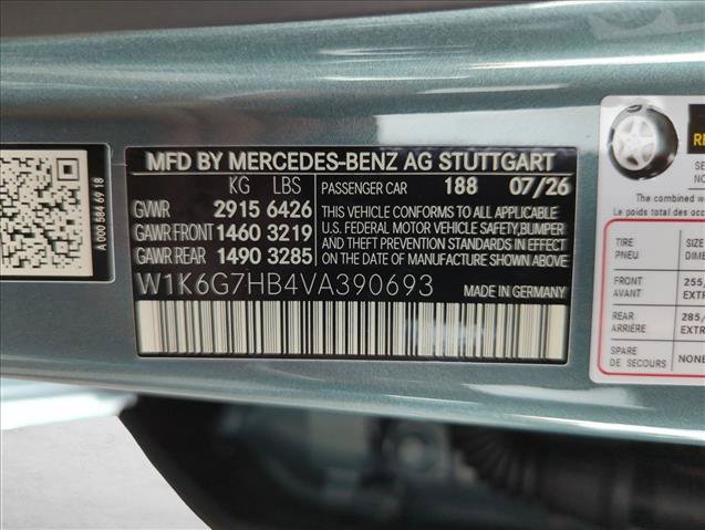 New 2027 Mercedes-Benz S 580 4MATIC Sedan image 17