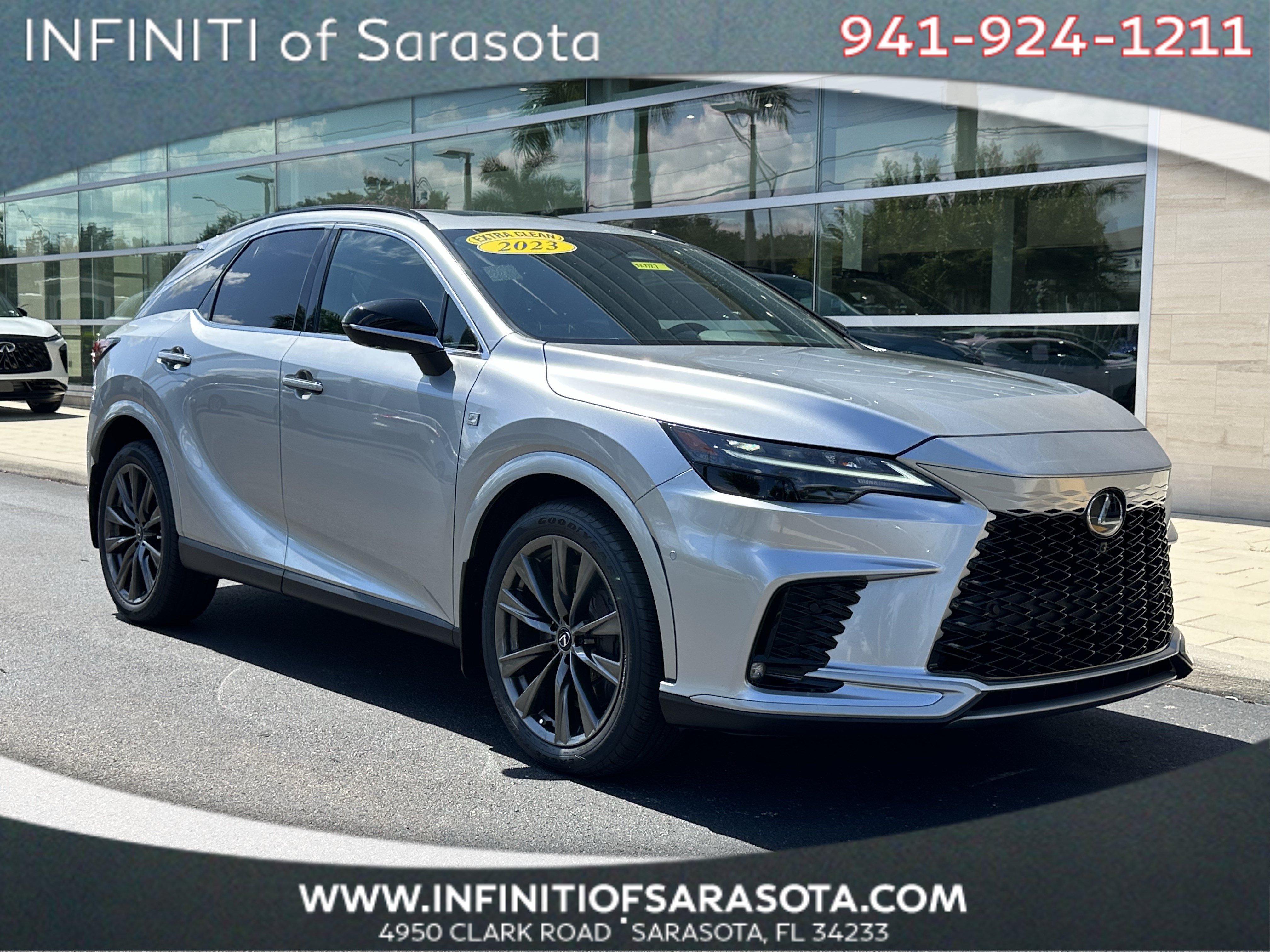 Used 2023 Lexus RX 350 F Sport w/ Accessory Package (Z1) AWD/4WD video 1