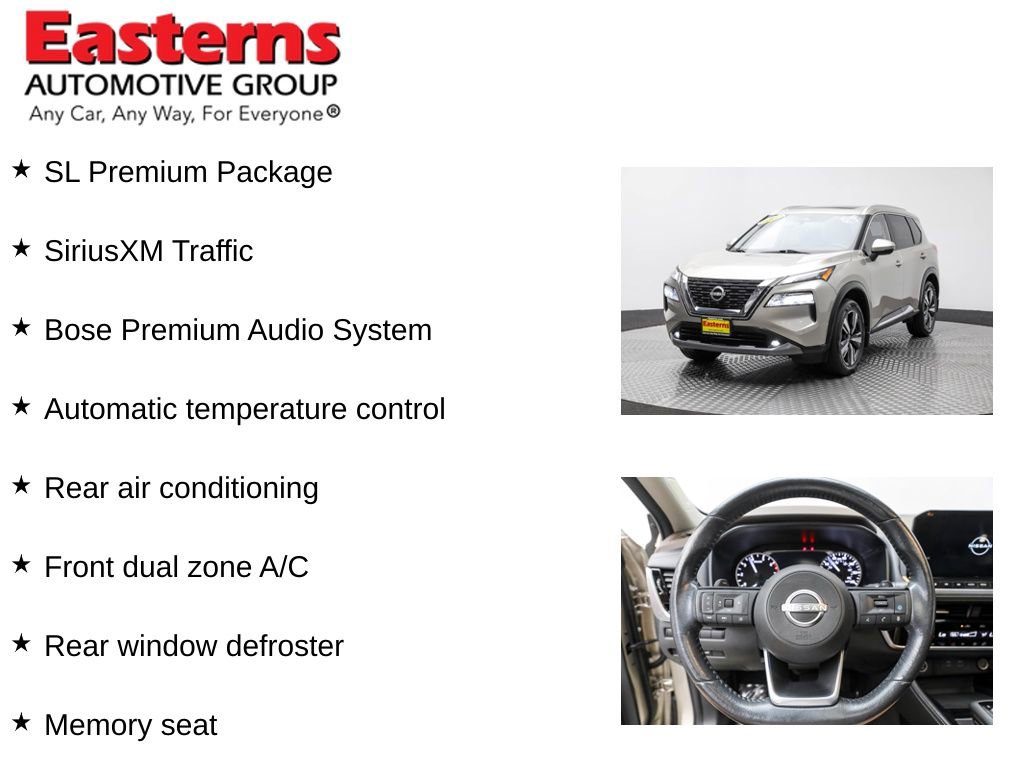 Used 2022 Nissan Rogue SL w/ SL Premium Package image 11