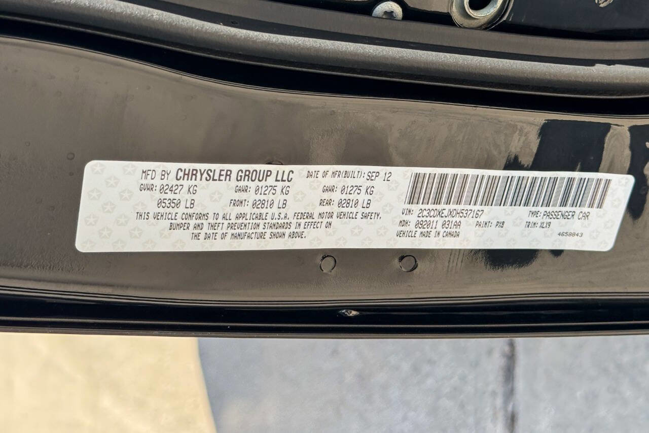 Used 2013 Dodge Charger SRT8 w/ Adaptive Cruise Control Group RWD image 43