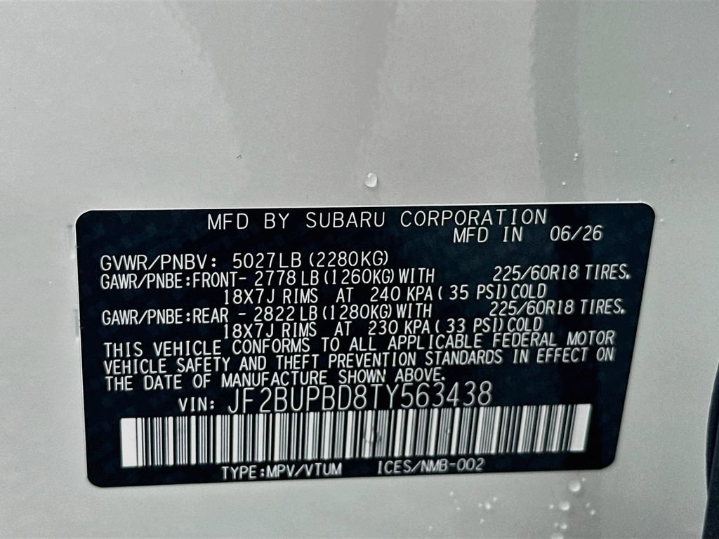 New 2026 Subaru Outback Premium AWD/4WD image 30