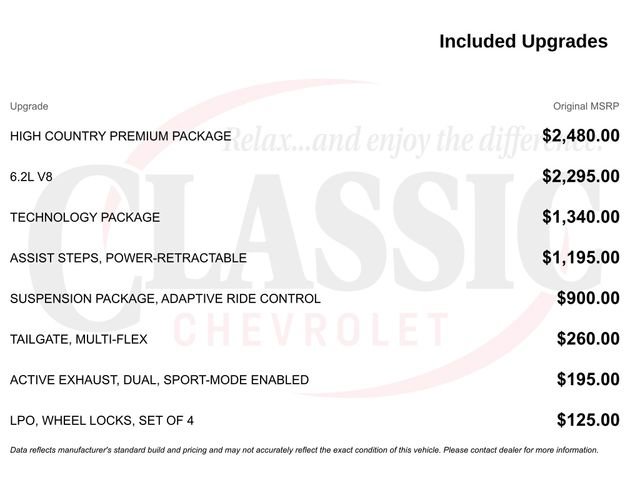 Used 2025 Chevrolet Silverado 1500 High Country w/ High Country Premium Package image 21