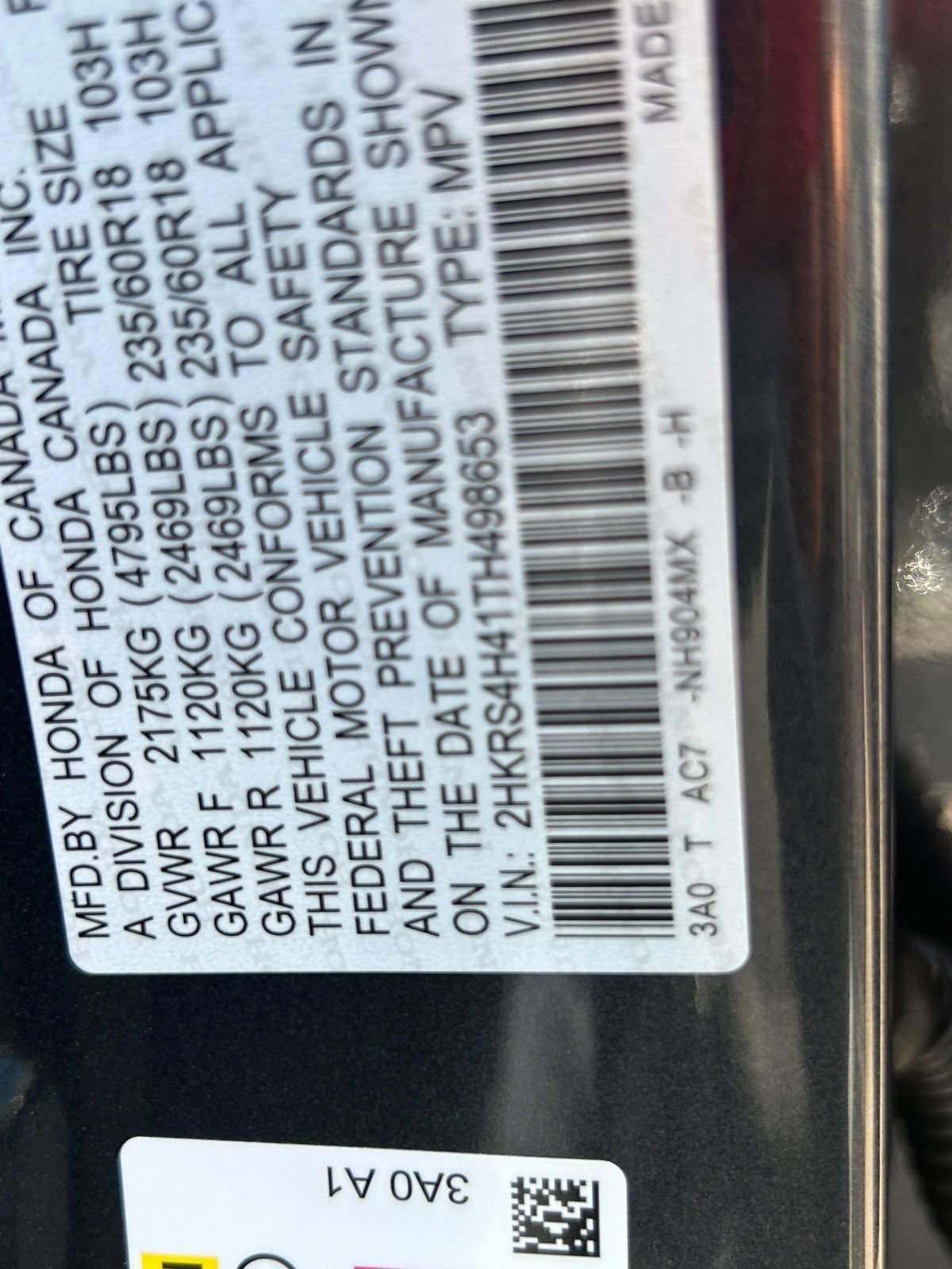 New 2026 Honda CR-V EX image 29