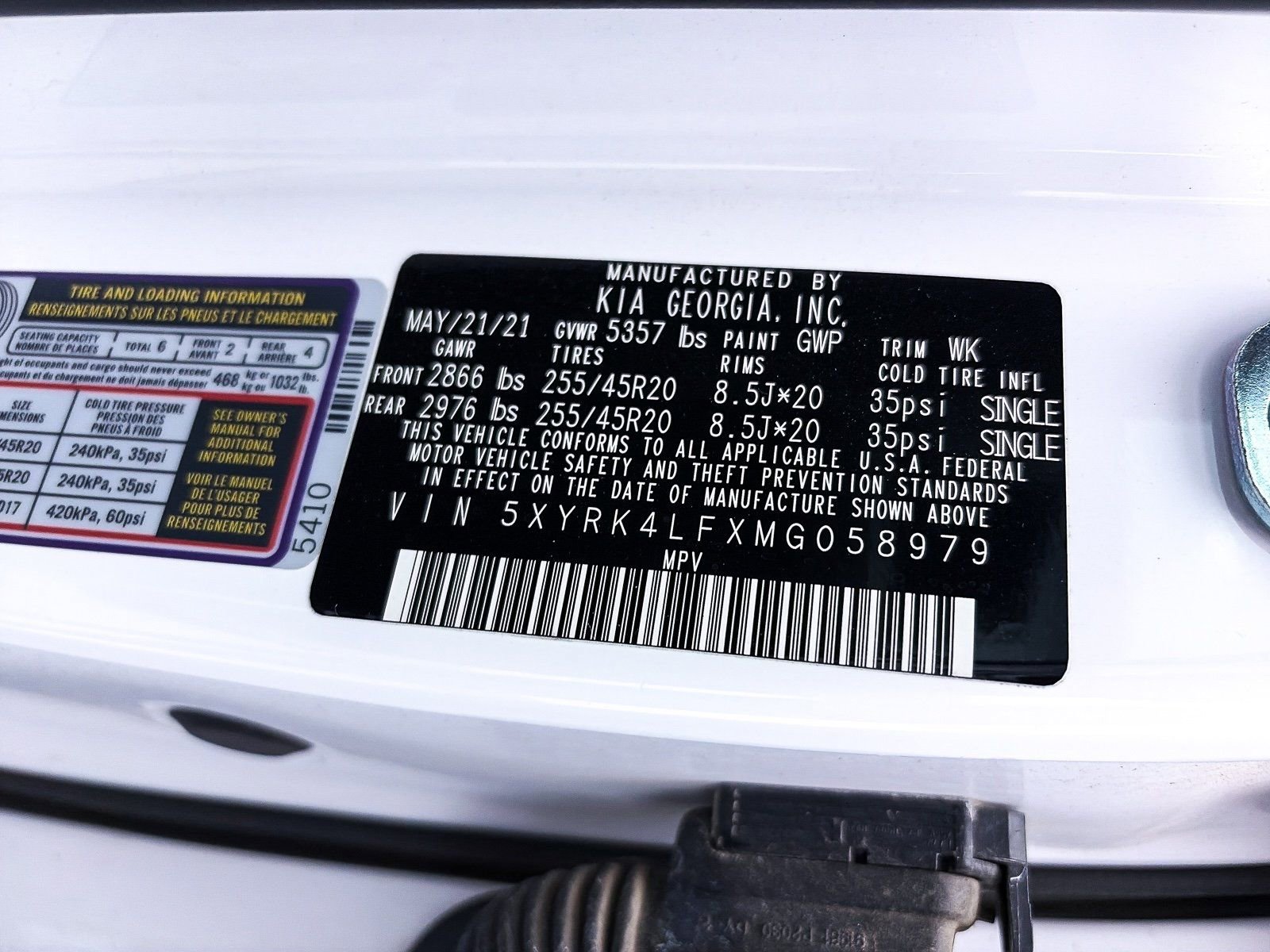 Used 2021 Kia Sorento SX image 40