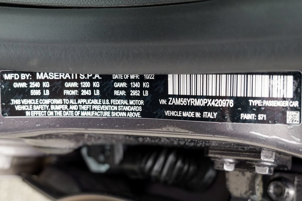 Certified 2023 Maserati Quattroporte Modena Q4 AWD/4WD image 67