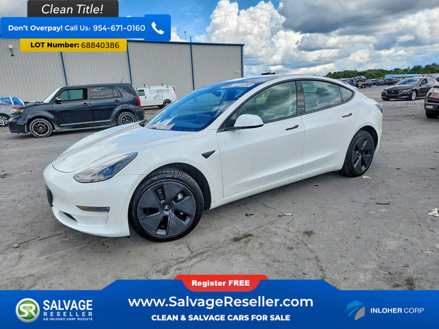 Used 2021 Tesla Model 3 Long Range AWD/4WD image 1
