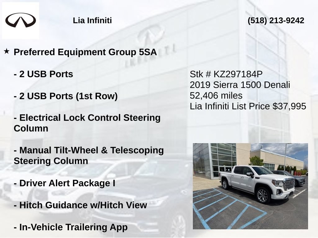 Used 2019 GMC Sierra 1500 Denali w/ Denali Ultimate Package AWD/4WD image 32