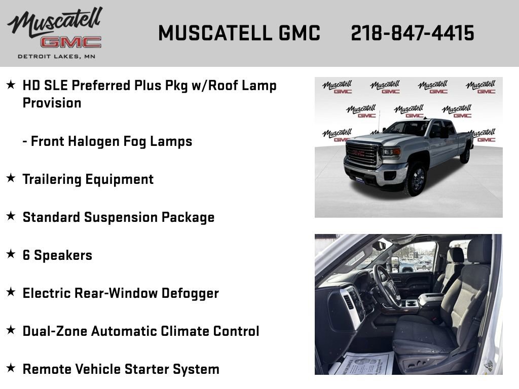 Used 2018 GMC Sierra 3500 SLE image 12