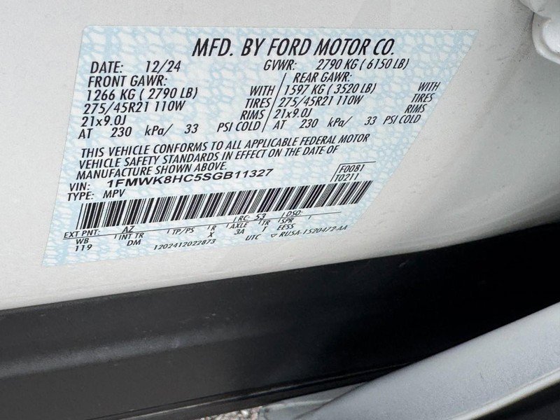 Used 2025 Ford Explorer Platinum w/ Ultimate Package image 28