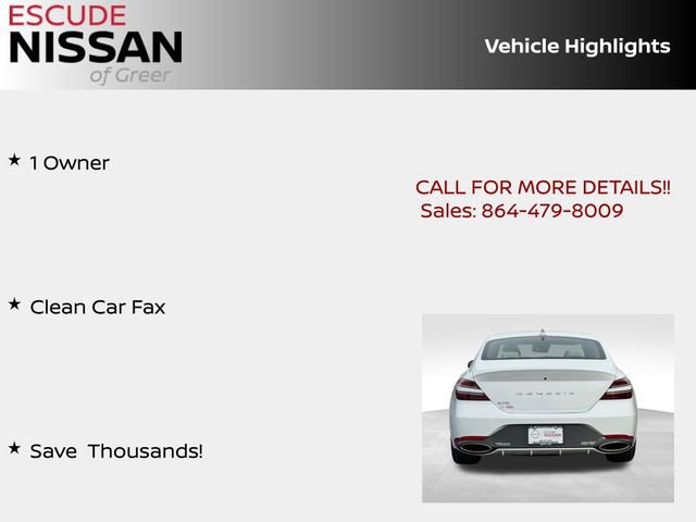 Used 2025 Genesis G70 2.5T image 5