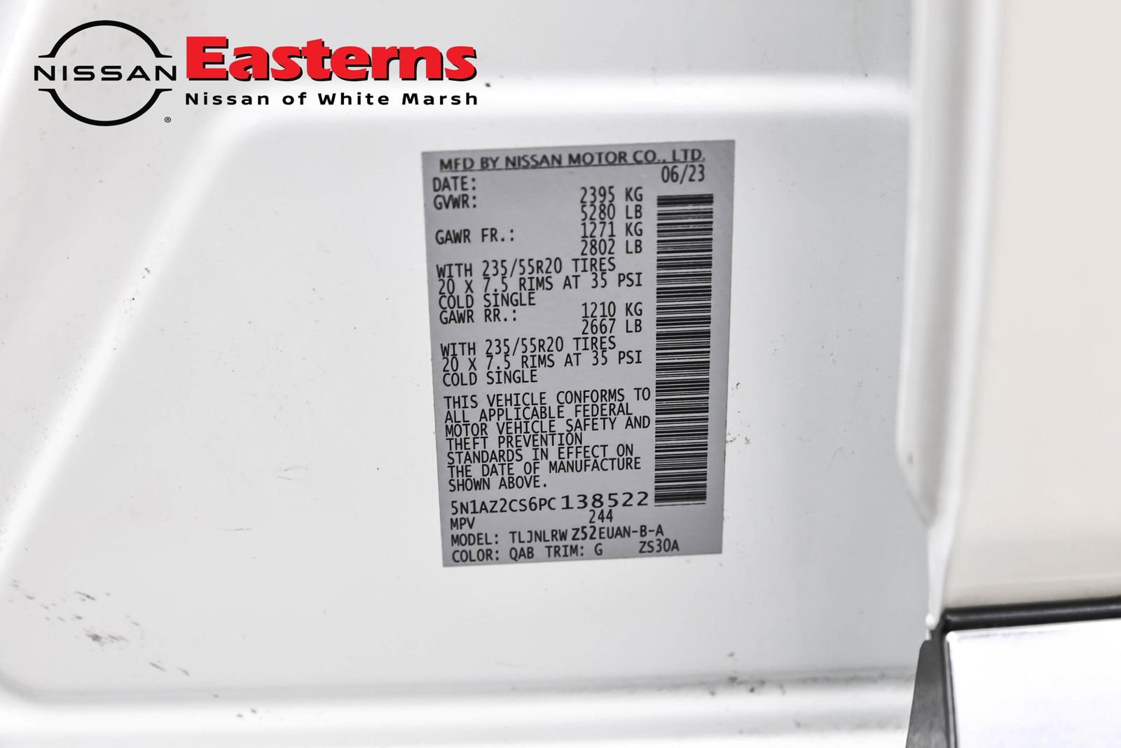 Used 2023 Nissan Murano SL w/ SL Moonroof Package image 38