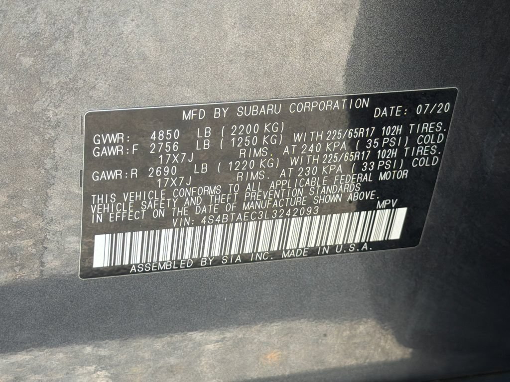 Used 2020 Subaru Outback Premium AWD/4WD image 31