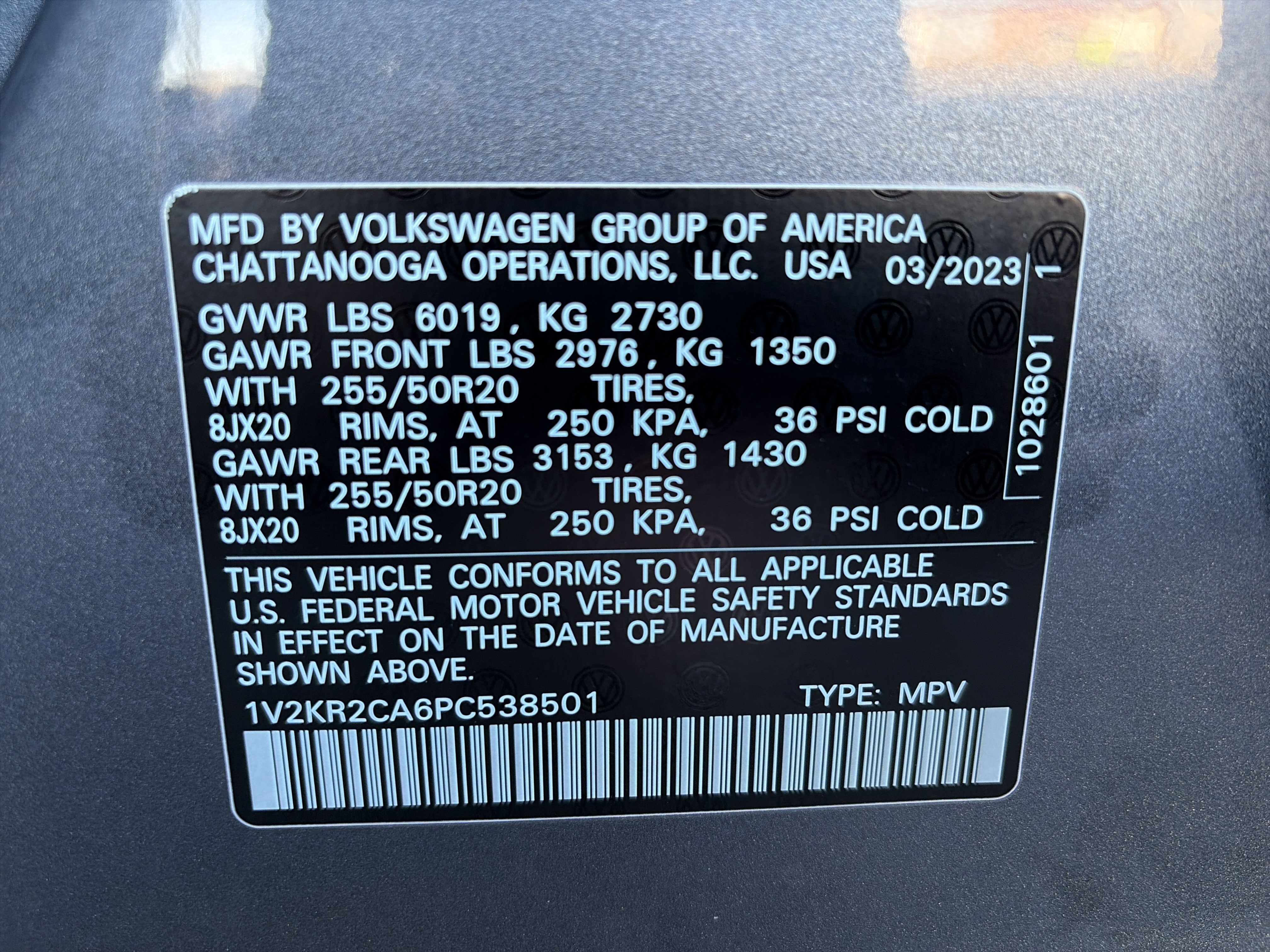 Used 2023 Volkswagen Atlas SE w/ Panoramic Sunroof Package image 32