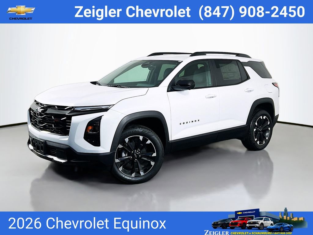 New 2026 Chevrolet Equinox RS w/ Safety and Technology Package