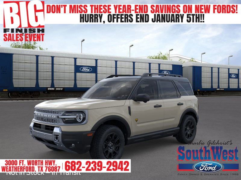 New 2025 Ford Bronco Sport Badlands w/ Badlands Tech Package image 1