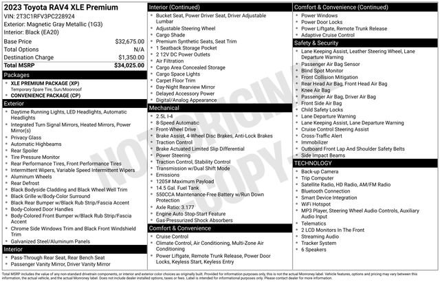 Used 2023 Toyota RAV4 XLE Premium FWD image 15
