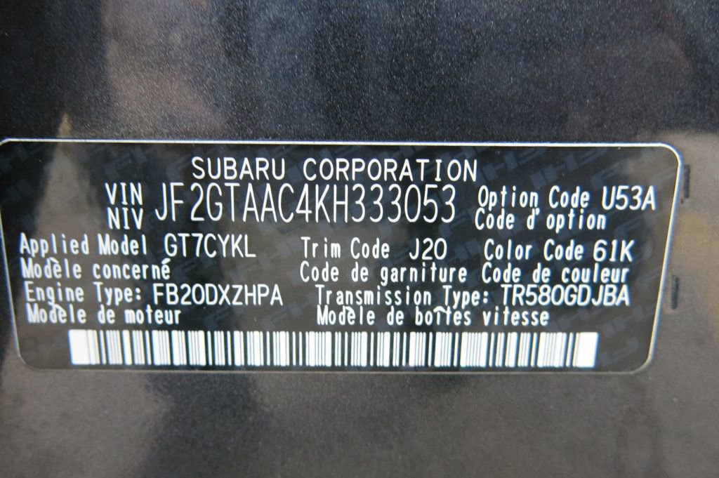 Used 2019 Subaru Crosstrek 2.0i image 36