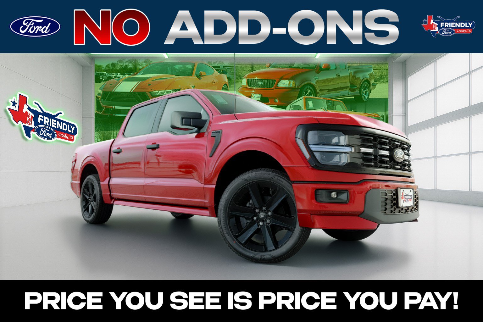 New 2026 Ford F150 STX w/ F-150 LOBO Package