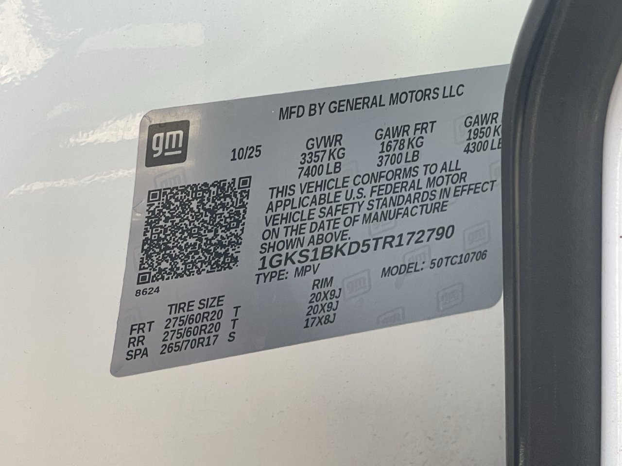 Used 2026 GMC Yukon Elevation RWD image 12