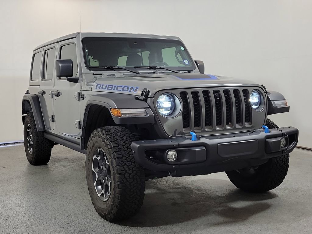 Used 2021 Jeep Wrangler Unlimited Rubicon 4xe w/ Steel Bumper Group