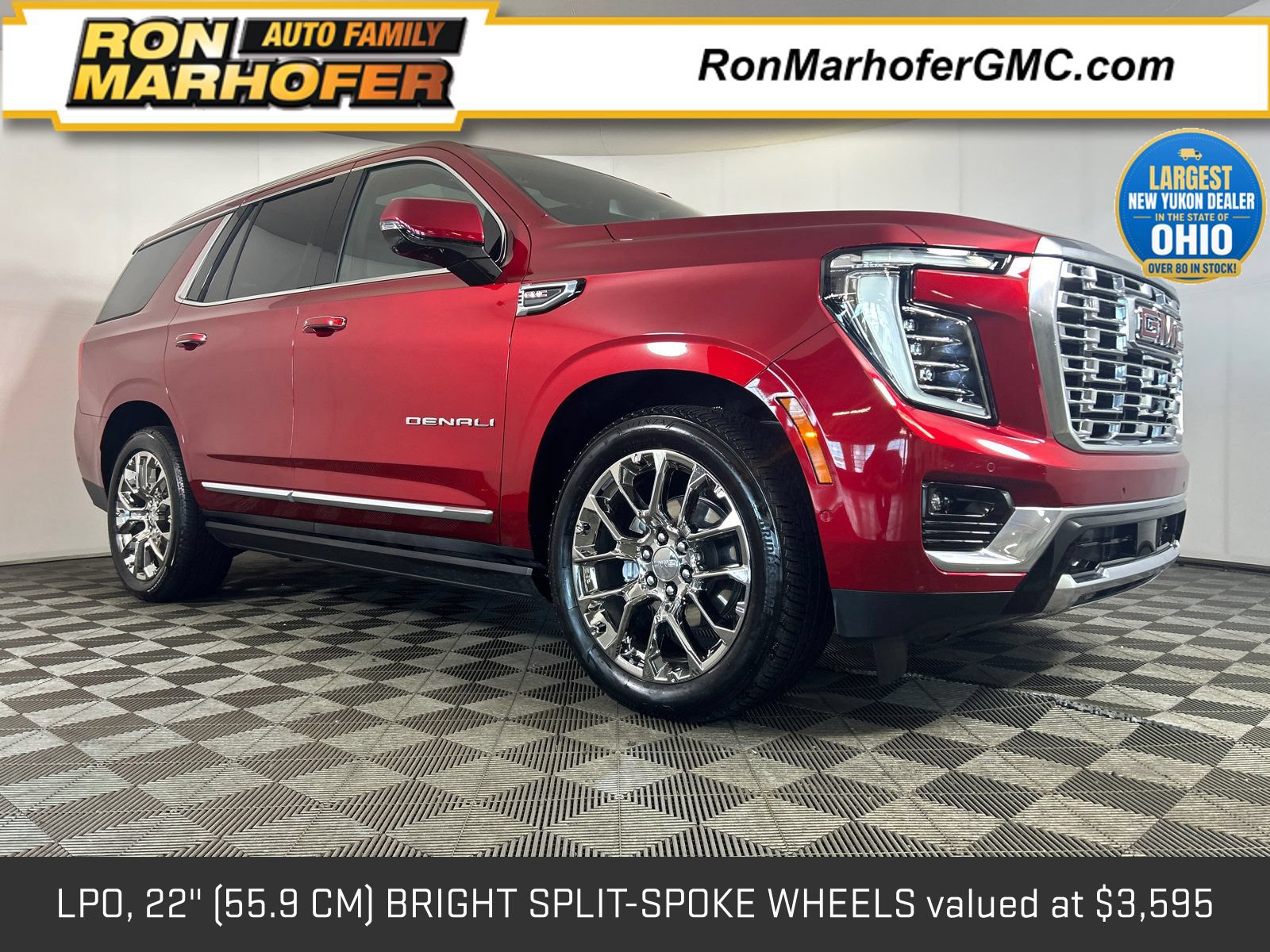 New 2026 GMC Yukon Denali w/ Sun & Power Step Package