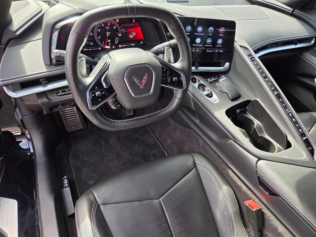 Used 2023 Chevrolet Corvette Stingray Preferred Cpe w/ Engine Appearance Package RWD image 35