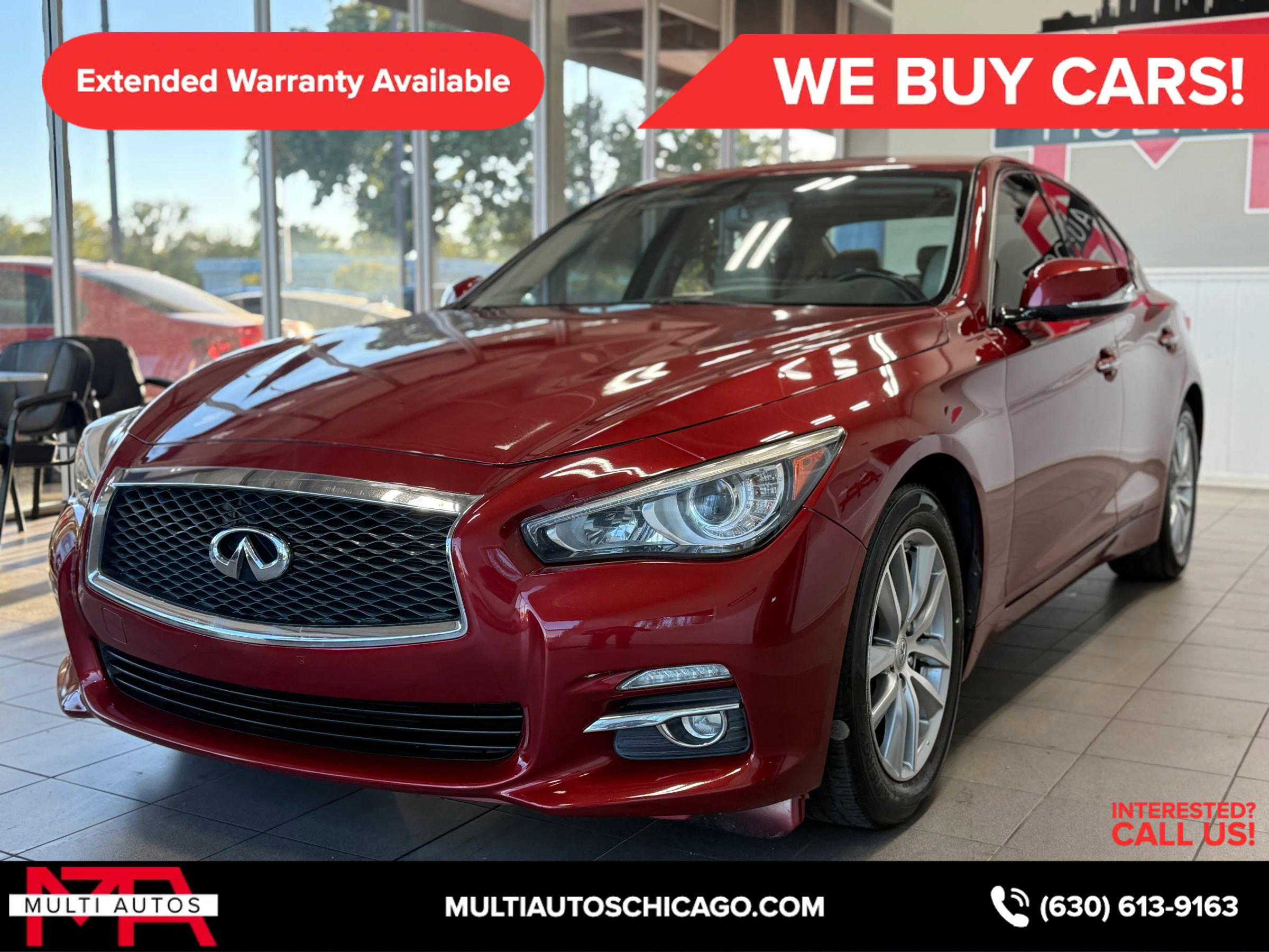 Used 2015 INFINITI Q50 Premium w/ All Weather Package image 11