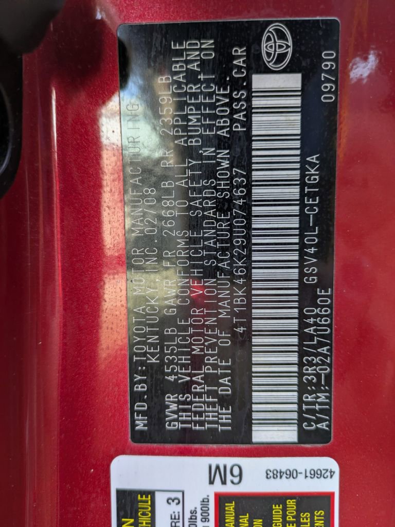 Used 2009 Toyota Camry XLE image 13