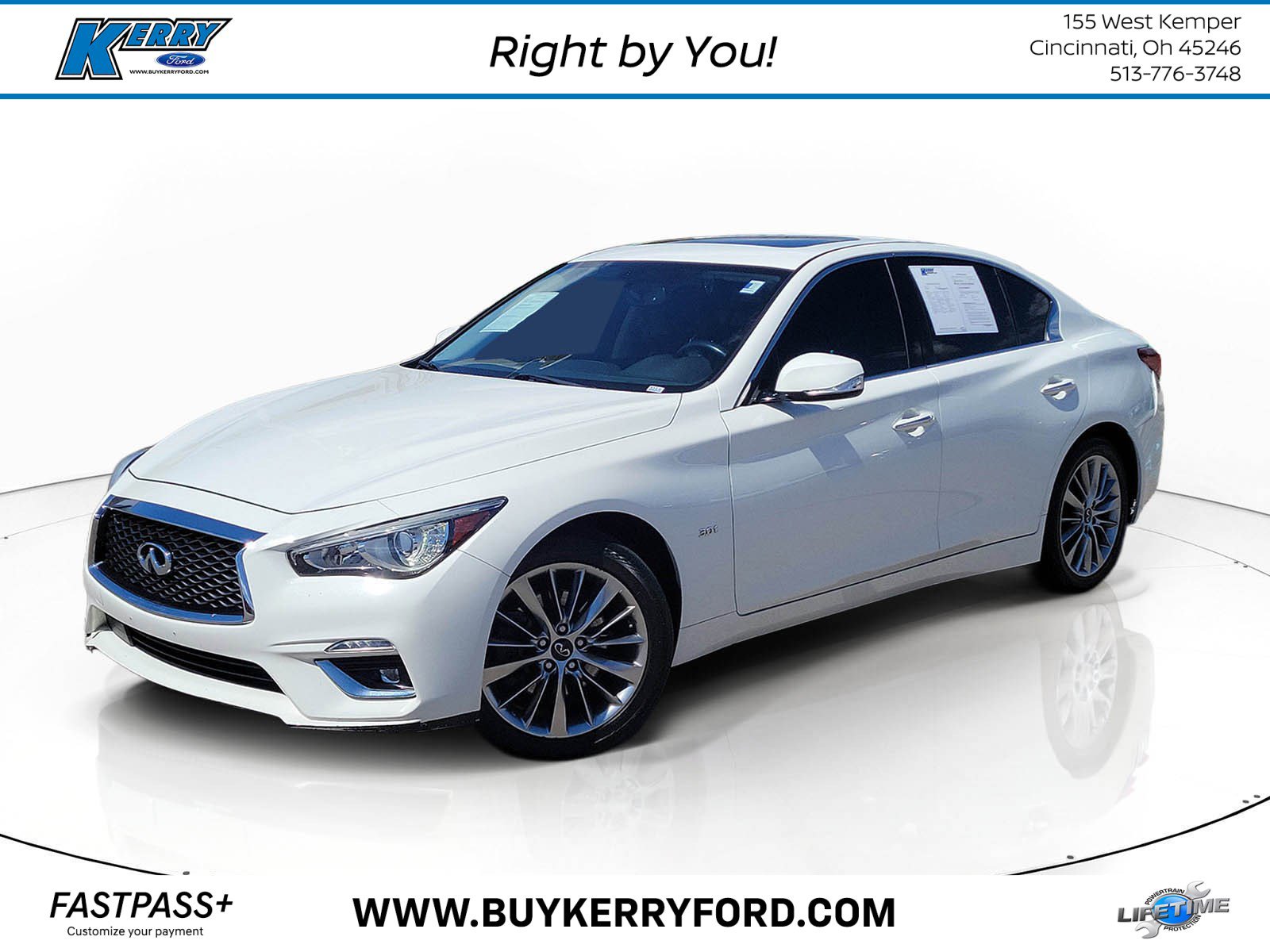 Used 2020 INFINITI Q50 Luxe image 1