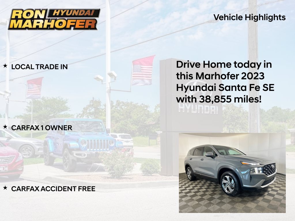 Used 2023 Hyundai Santa Fe SE w/ Cargo Package AWD/4WD image 15