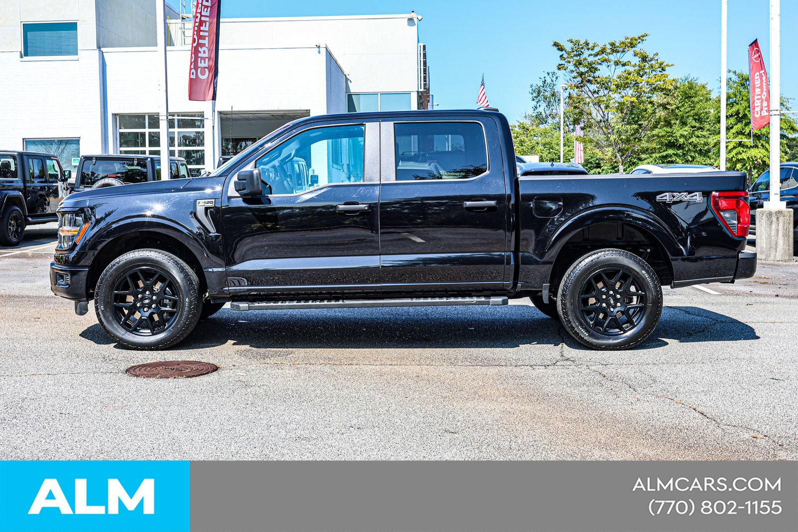 Used 2024 Ford F150 STX w/ STX Black Appearance Package AWD/4WD image 9