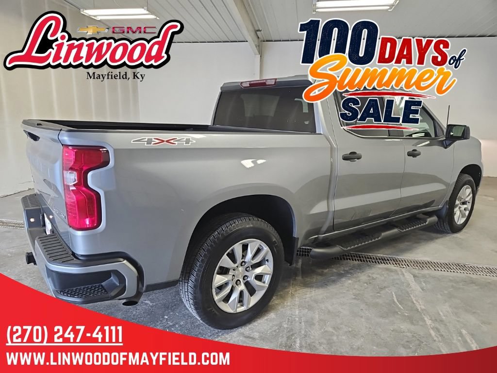 Used 2024 Chevrolet Silverado 1500 Custom AWD/4WD image 2