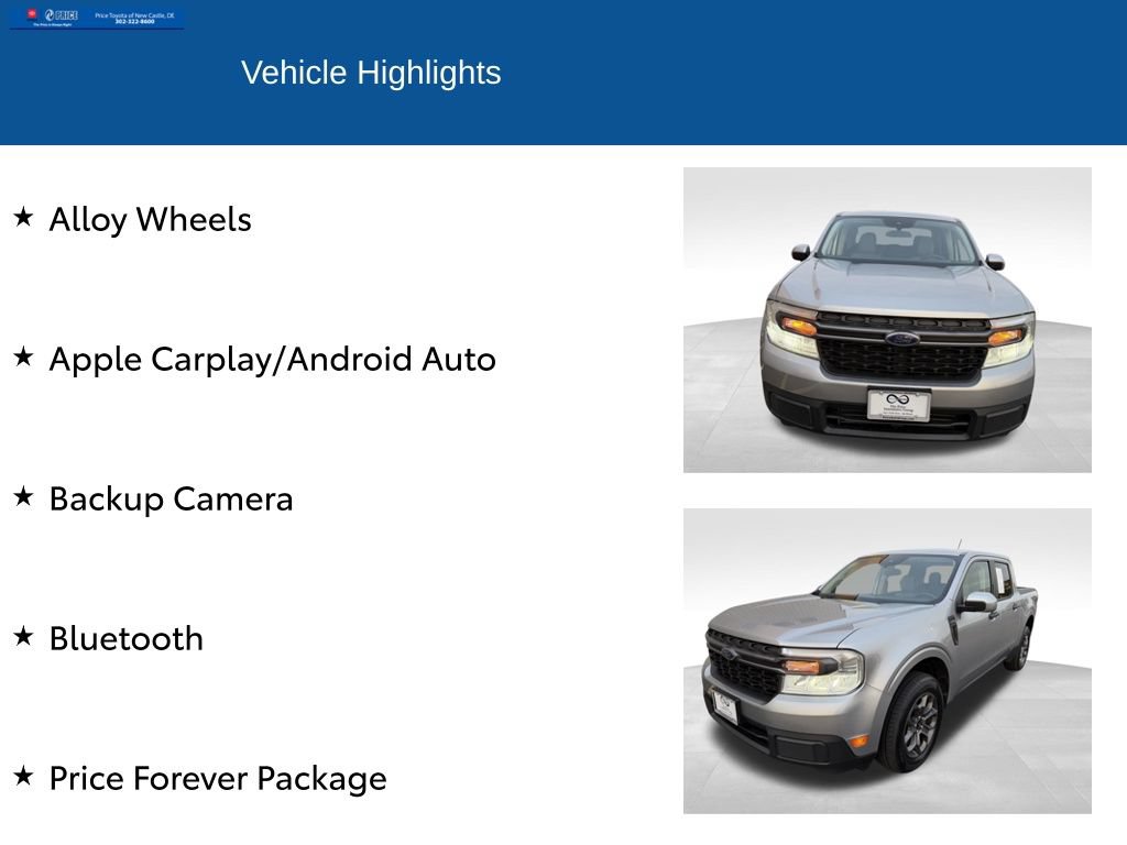 Used 2023 Ford Maverick XLT w/ Equipment Group 300A Standard AWD/4WD image 2