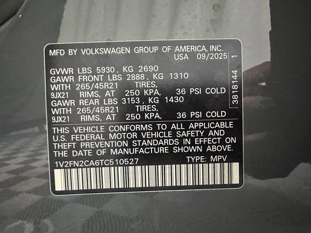 New 2026 Volkswagen Atlas SEL Premium R-Line image 43