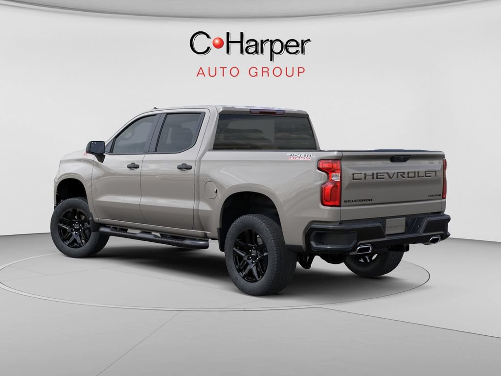 New 2026 Chevrolet Silverado 1500 Custom Trail Boss w/ LPO, Dark Essentials Package AWD/4WD image 3