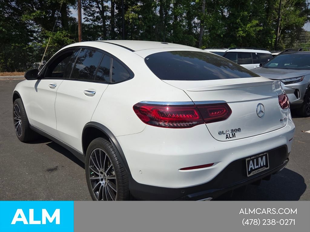 Used 2022 Mercedes-Benz GLC 300 4MATIC Coupe w/ AMG Line image 4