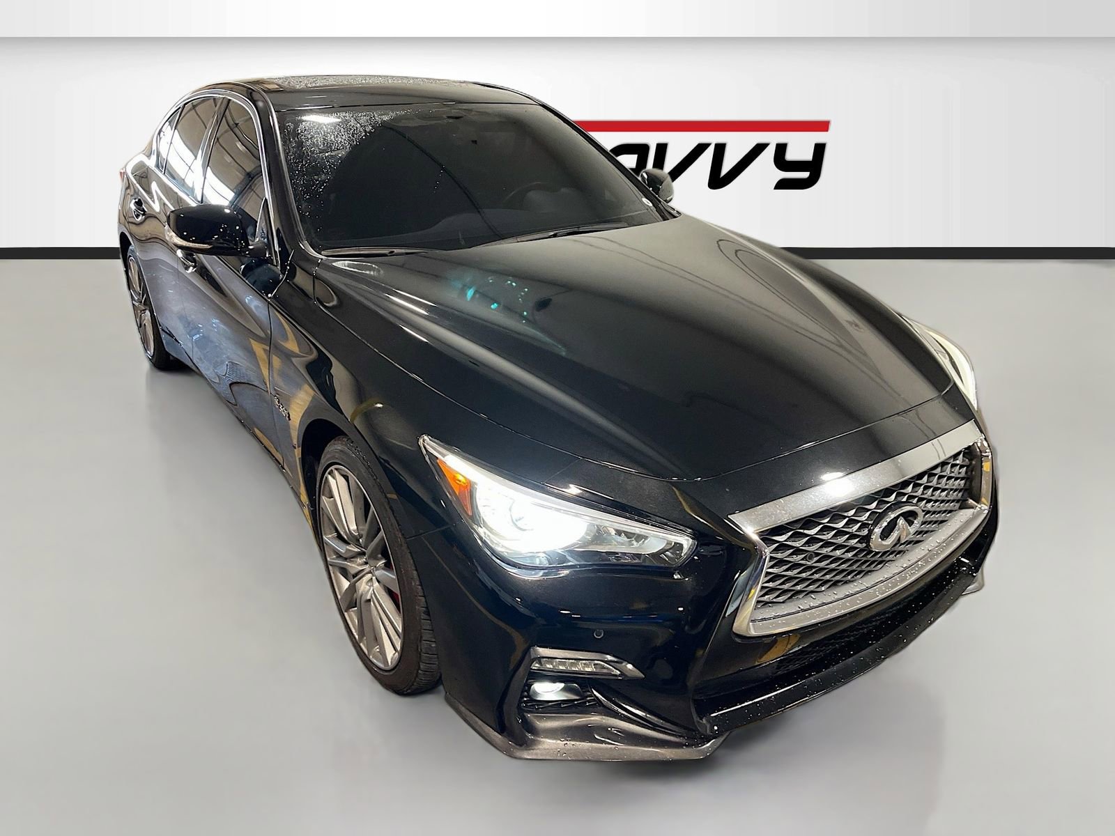 Used 2019 INFINITI Q50 Red Sport 400 w/ Proactive Package image 1