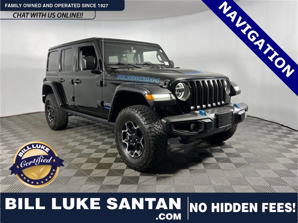 Used 2021 Jeep Wrangler Unlimited Rubicon 4xe w/ Safety Group