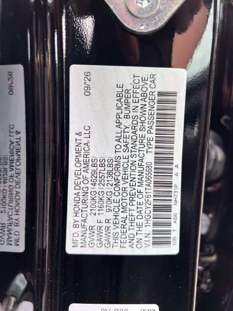 New 2026 Honda Accord EX-L image 18