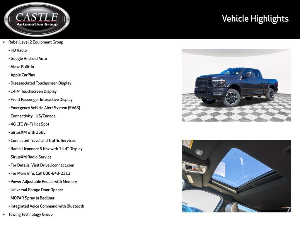 New 2026 RAM 2500 Rebel w/ Rebel Level 2 Equipment Group image 10