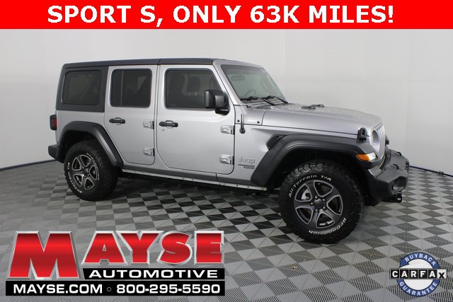 Used 2018 Jeep Wrangler Unlimited Sport S image 1