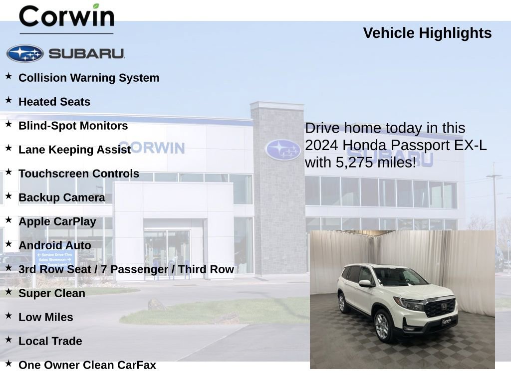 Used 2024 Honda Passport EX-L image 6