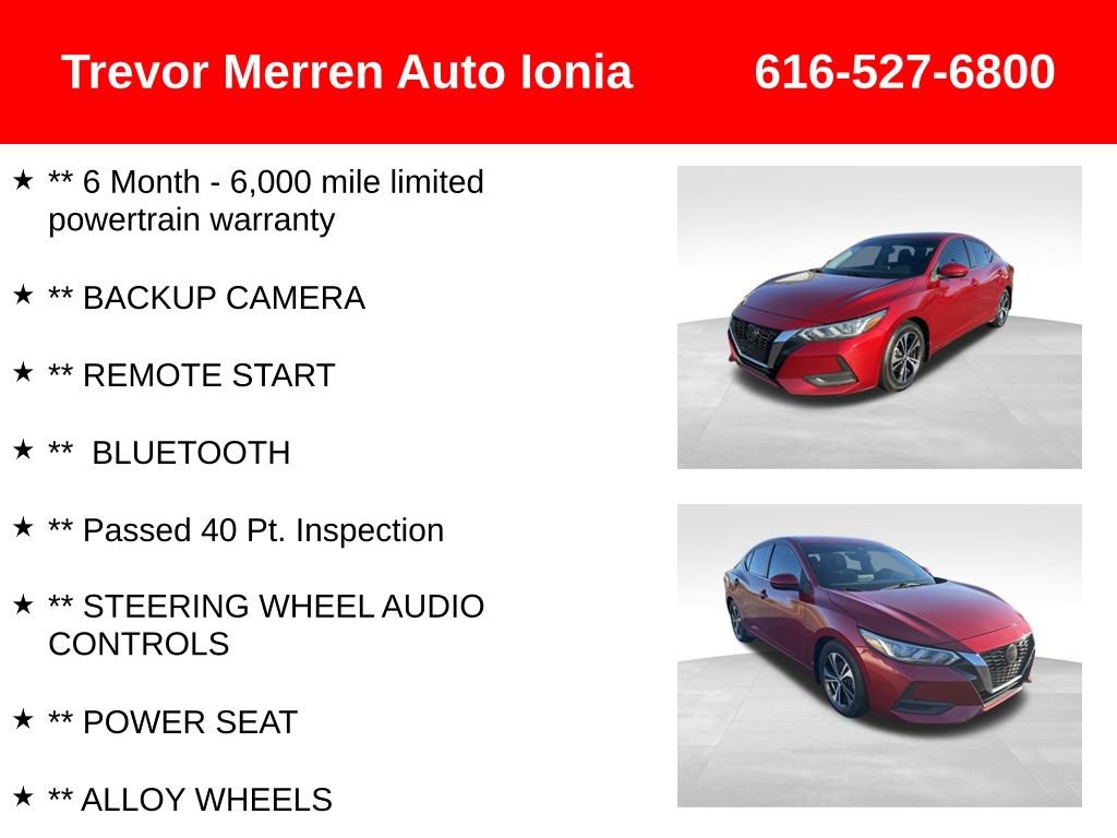 Used 2021 Nissan Sentra SV image 8