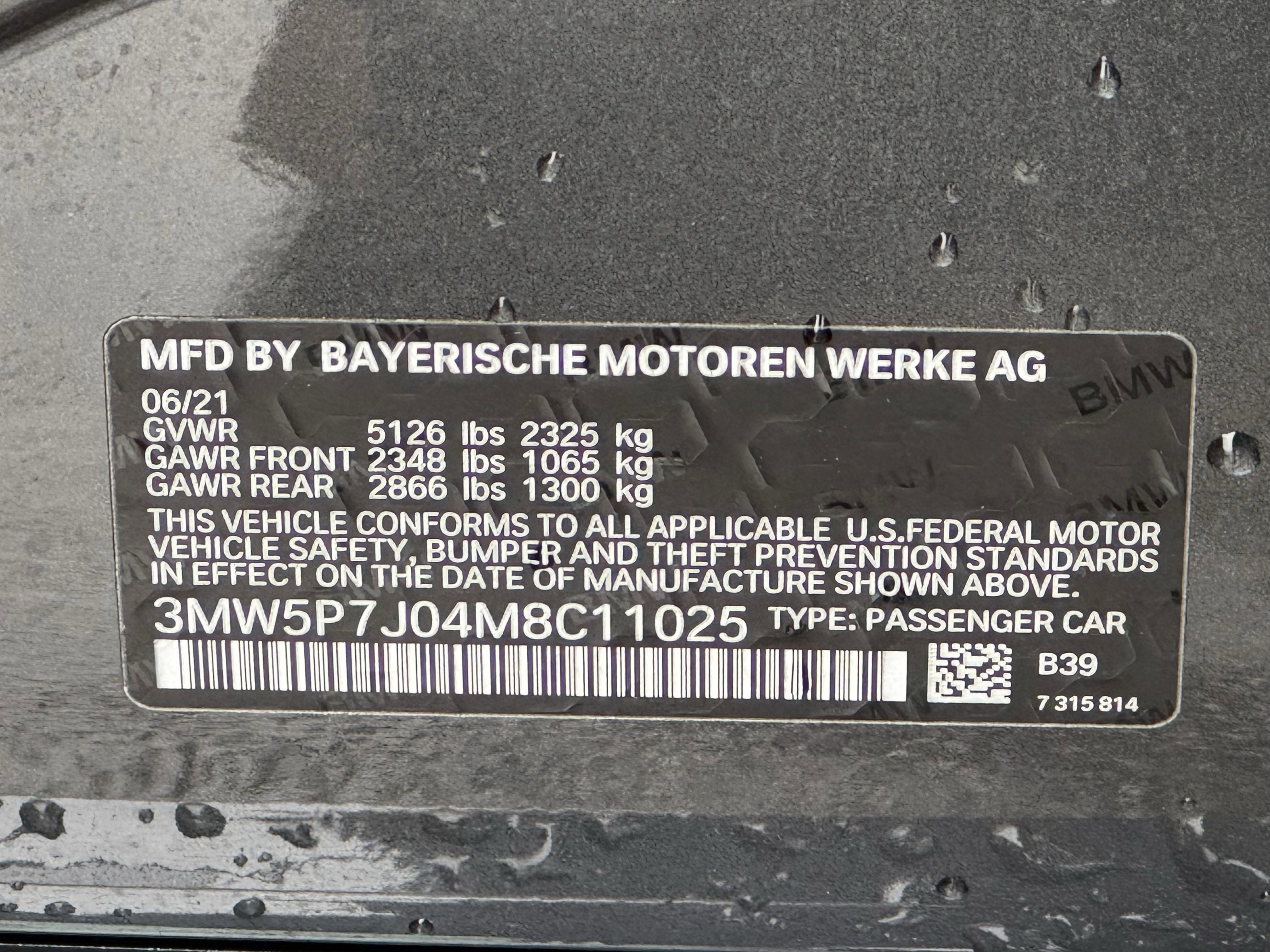 Used 2021 BMW 330e w/ M Sport Package image 38